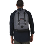 JANSPORT BAUGHMAN BACKPACK, DEEP GREY RIPSTOP (JS00T44A)