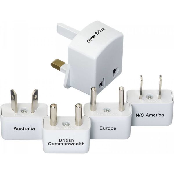 GO TRAVEL ADAPTER KIT, ASSORTED (380)