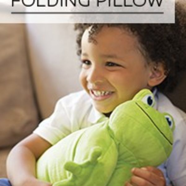 GO TRAVEL FROGGIE FOLDING PILLOW (2694)