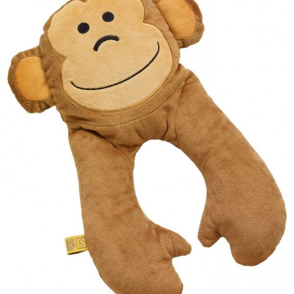 GO TRAVEL MONKEY FLAT NECK PILLOW (2698)