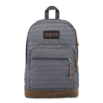 JANSPORT RIGHT PACK EXPRESSIONS BACKPACK, DEEP GREY OMBRE HERRINGBONE (JS00TZR6)