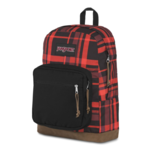 JANSPORT RIGHT PACK EXPRESSIONS BACKPACK, RED DIAMOND PLAID (JS00TZR6)