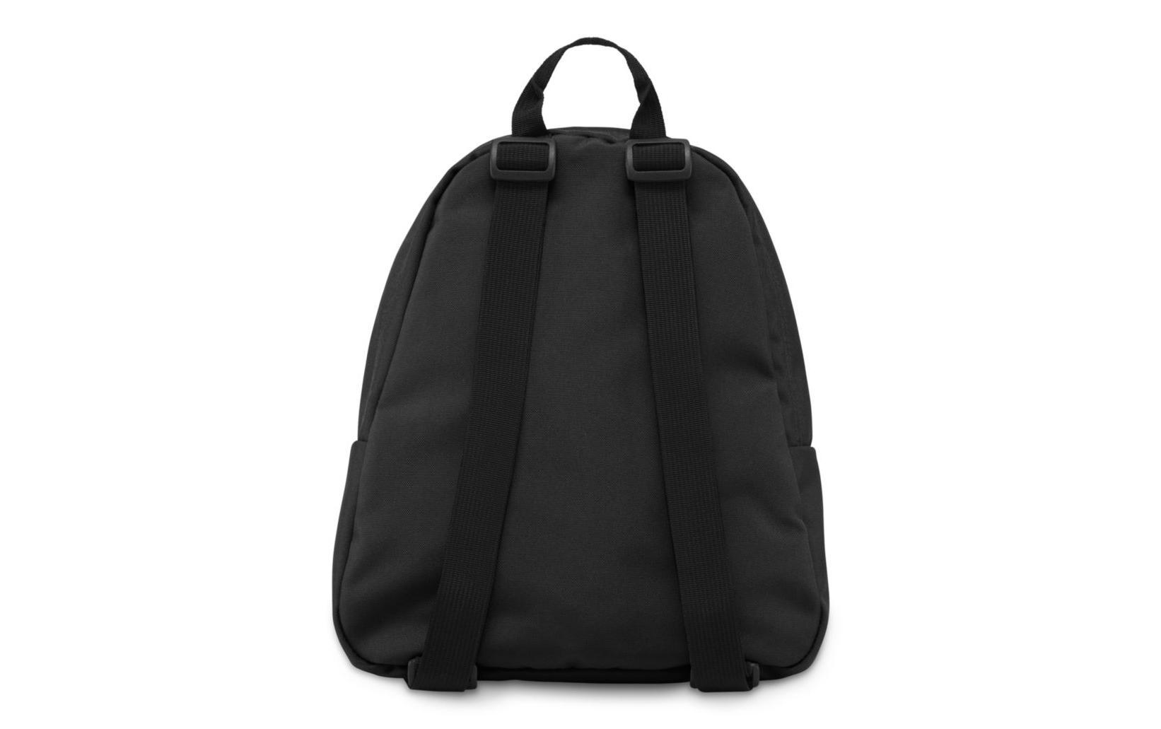 Plain black shop mini backpack