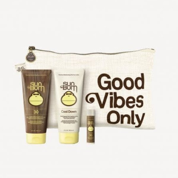 SUN BUM THE GETAWAY SPF 30 PACK (25-75075) SUNSCREEN, LIP BALM & COOL DOWN LOTION