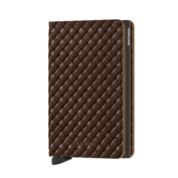 SECRID SLIMWALLET BASKET BROWN