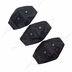 LUG BEAKER 2 FACE MASK 3PK BLACK