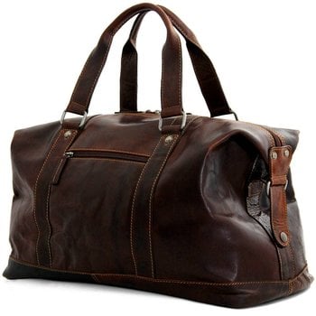 LEATHER DUFFEL/CARRY-ON BAGS