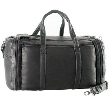 DEREK ALEXANDER DAL MULTI COMP. SPORTS DUFFLE (DR), BLACK (PB-9706)