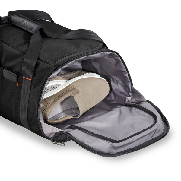 BRIGGS & RILEY ZDX LARGE TRAVEL DUFFLE, BLACK (ZXD175-4)