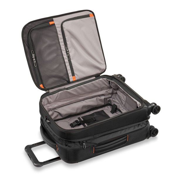 BRIGGS & RILEY ZDX 21" CARRY-ON EXPANDABLE SPINNER, BLACK (ZXU121SPX-4)