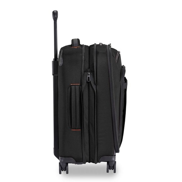 BRIGGS & RILEY ZDX 21" CARRY-ON EXPANDABLE SPINNER, BLACK (ZXU121SPX-4)