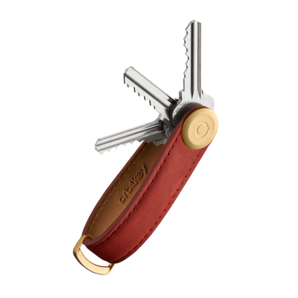 ORBITKEY CRAZY HORSE LEATHER KEY ORGANIZER  (CHLO-2-