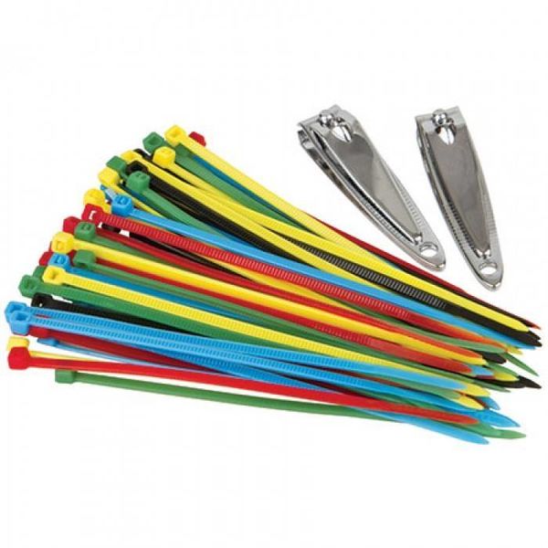 TRAVELON SECURE-A-BAG CABLE TIES (02640) ASSORTED