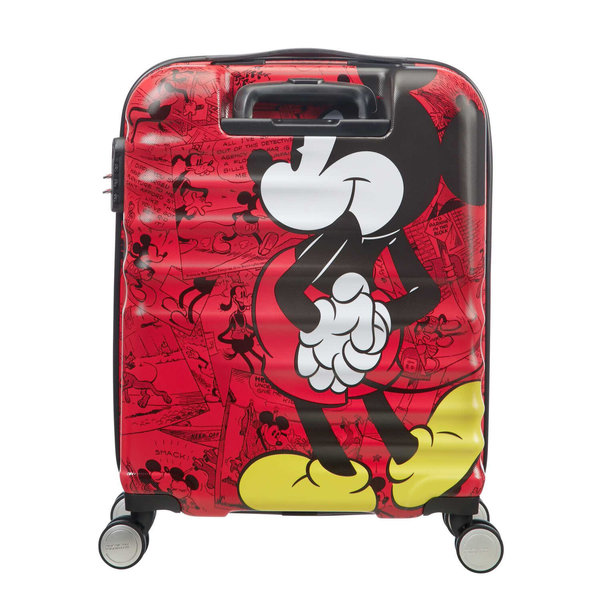 AMERICAN TOURISTER DISNEY WAVEBREAKER CARRY-ON (85667 6976) MICKEY COMICS RED