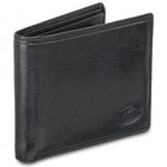MANCINI MEN'S BILLFOLD WITH REMOVABLE PASSCASE AND COIN POCKET, BLACK (52955)