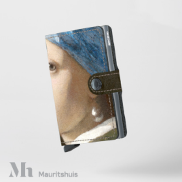 SECRID ART COLLECTION MINIWALLET VERMEER - GIRL WITH THE PEARL EARRING - MAURITSHUIS