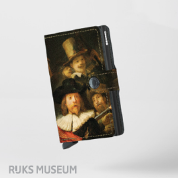 SECRID ART COLLECTION MINIWALLET REMBRANDT - THE NIGHT WATCH - RIJKSMUSEUM