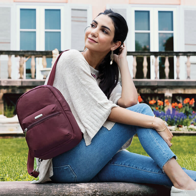 Mini anti theft backpack online