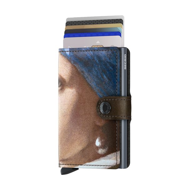 SECRID ART COLLECTION MINIWALLET VERMEER - GIRL WITH THE PEARL EARRING - MAURITSHUIS