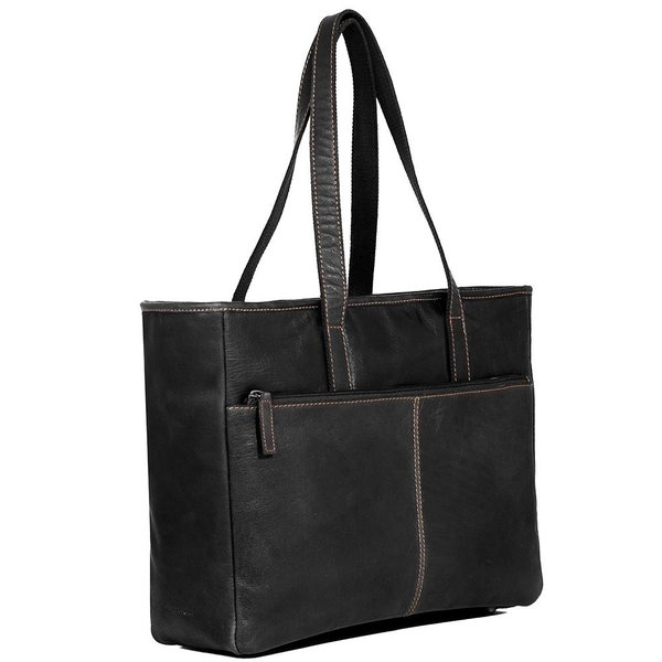 Jack Georges VOYAGER BUSINESS TOTE, BLACK (7917)
