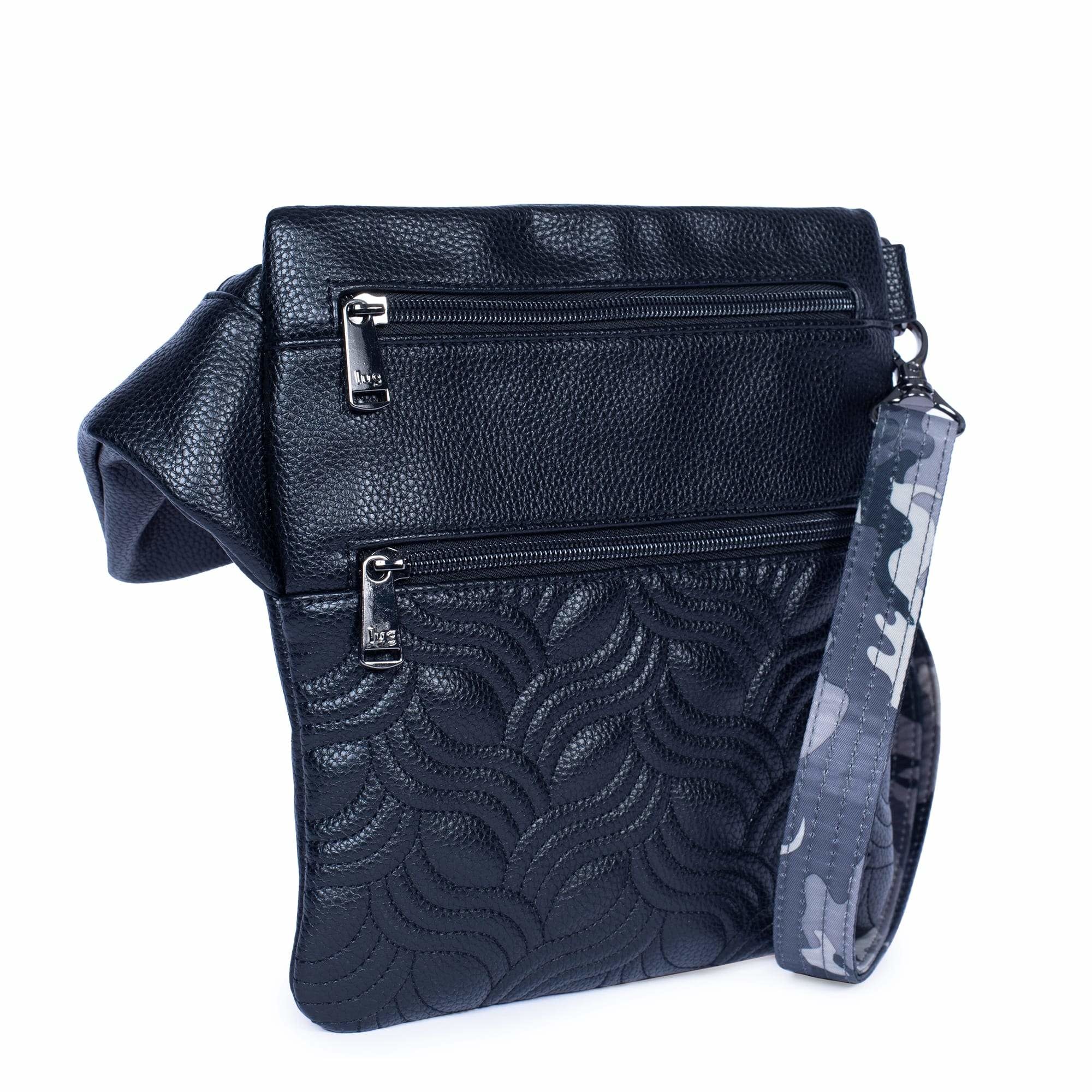 SKIPPER VEGAN LEATHER BLACK Urban Traveller
