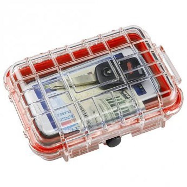 Medium Waterproof Hard Case - Red - Urban Traveller