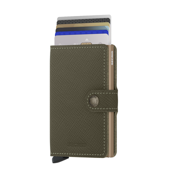 SECRID Miniwallet Saffiano Olive