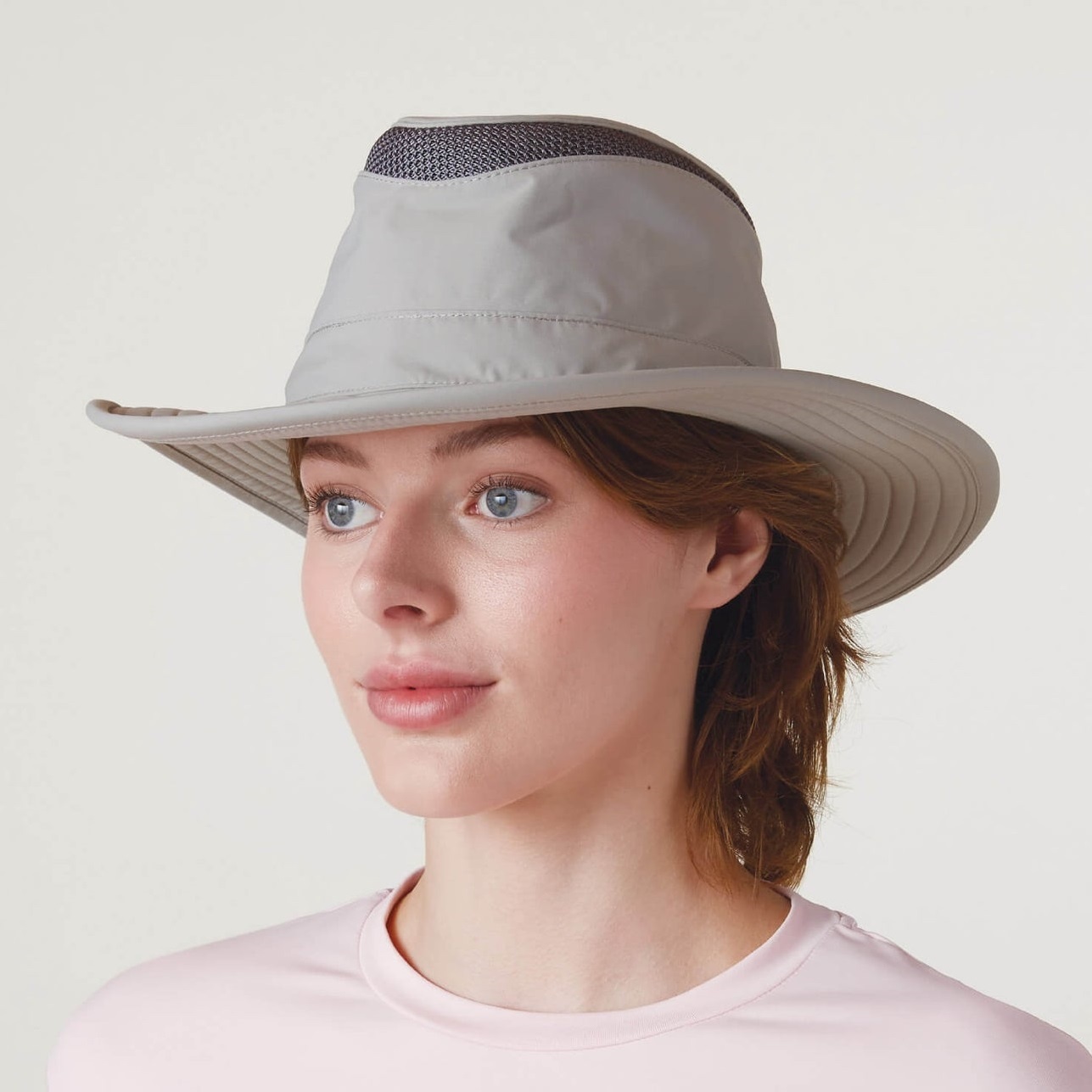 AIRFLO BROAD BRIM HAT (LTM6) SOFT MAUVE 