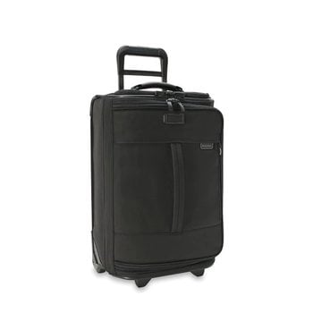 BRIGGS & RILEY BASELINE GLOBAL 2-WHEEL CARRY-ON DUFFLE (BLUWD121-4) BLACK