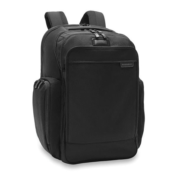 BRIGGS & RILEY BASELINE TRAVELER BACKPACK, BLACK (BL300-4)