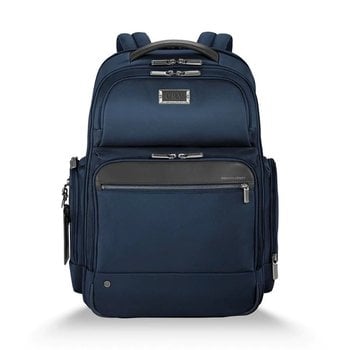 BRIGGS & RILEY @WORK LARGE CARGO BACKPACK, NAVY (KP436-5/4)