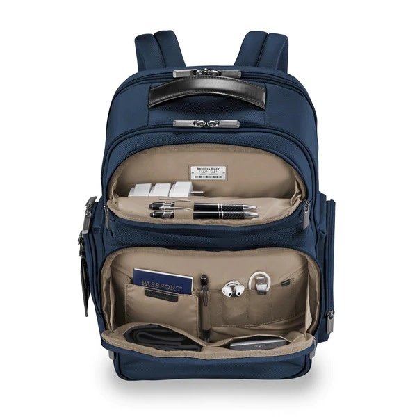 BRIGGS & RILEY @WORK LARGE CARGO BACKPACK, NAVY (KP436-5/4)