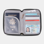 TRAVELON RFID BLOCKING PASSPORT ZIP WALLET (43401