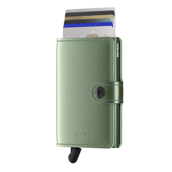 SECRID MINIWALLET METALLIC GREEN