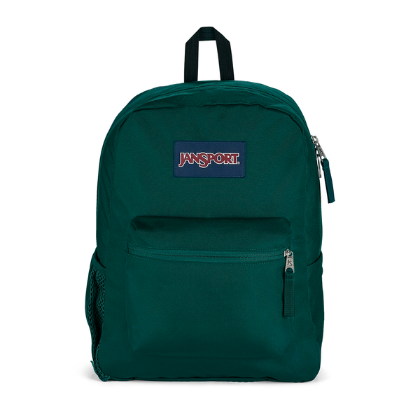 JANSPORT CROSS TOWN BACKPACK, DEEP JUNIPER (JS0A47LW7F7)