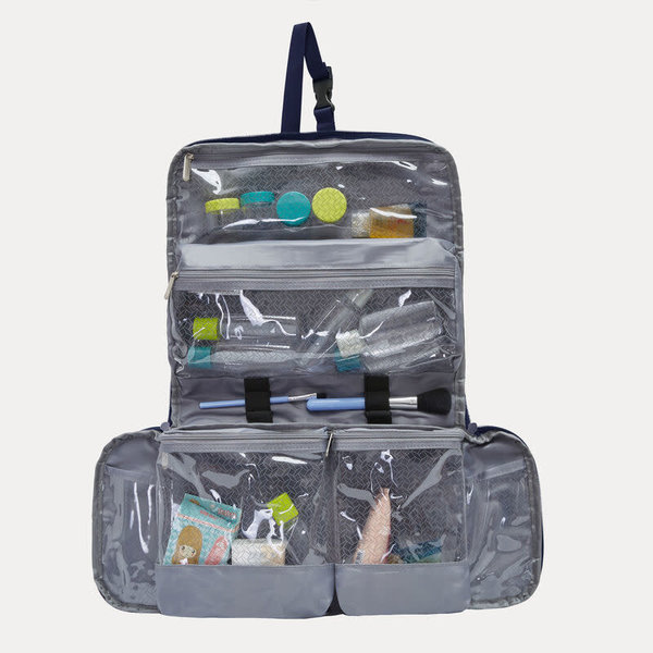 TRAVELON FLAT-OUT HANGING TOILETRY KIT (42729)