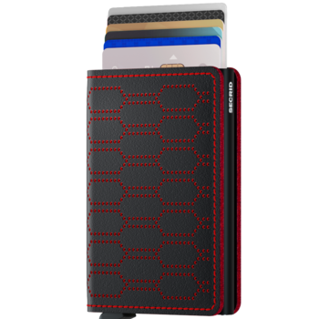 SECRID SLIMWALLET FUEL BLACK-RED