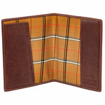 MANCINI CASABLANCA LEATHER PASSPORT COVER (8700107)