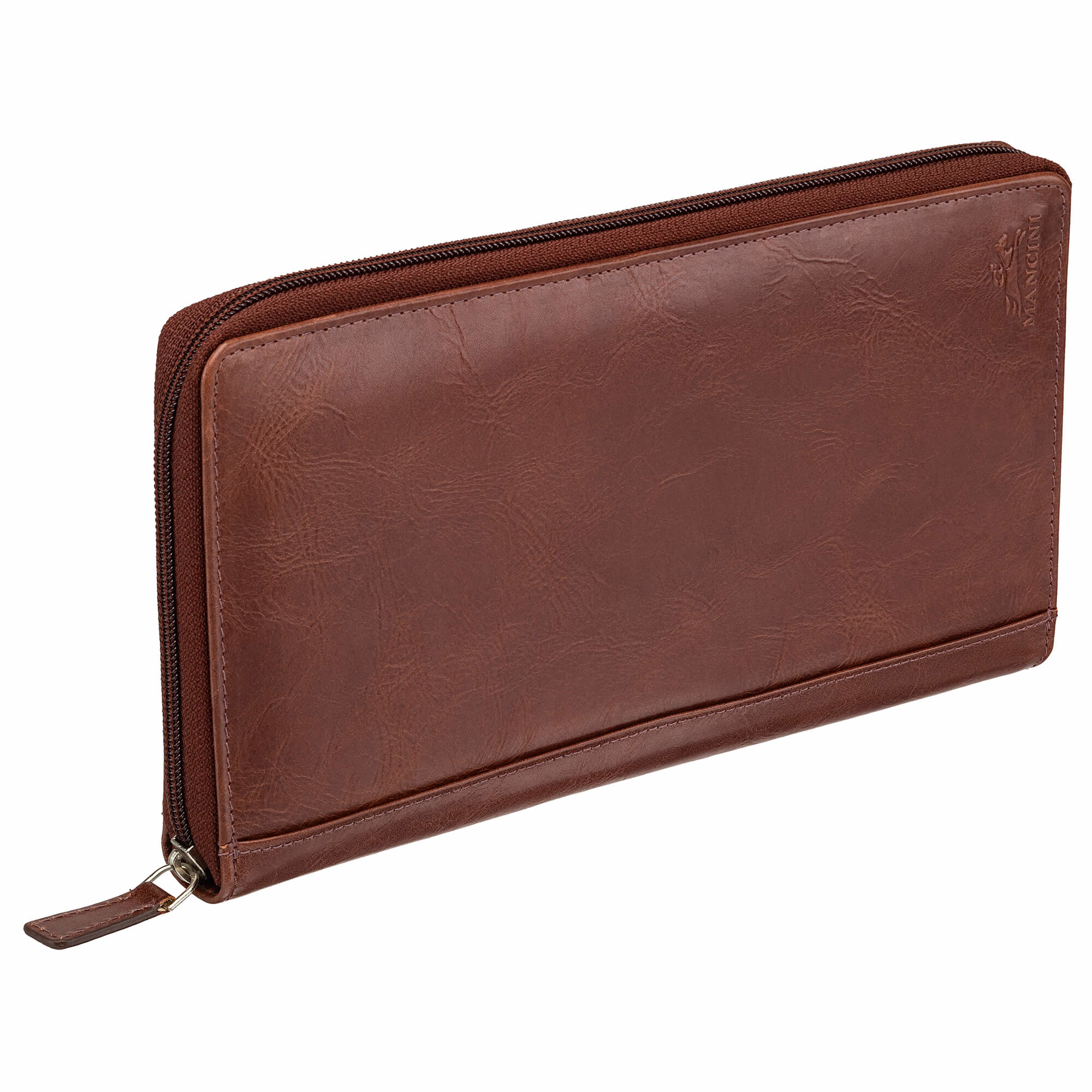 CASABLANCA LEATHER ZIP AROUND TRAVEL WALLET (8700945) Urban Traveller