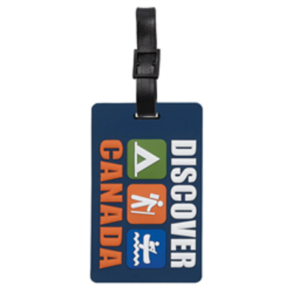 LUGGAGE TAGS DISCOVER CANADA