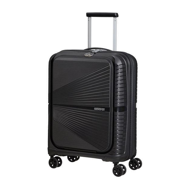 AMERICAN TOURISTER AIRCONIC FRONTLOAD 15.6" CARRY-ON SPINNER (134657 0581) ONYX BLACK
