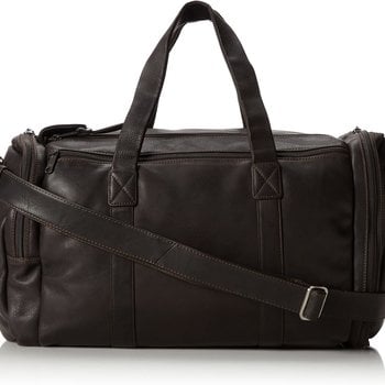 DEREK ALEXANDER MULTI COMP. SPORTS DUFFLE,BROWN (PB-9706)