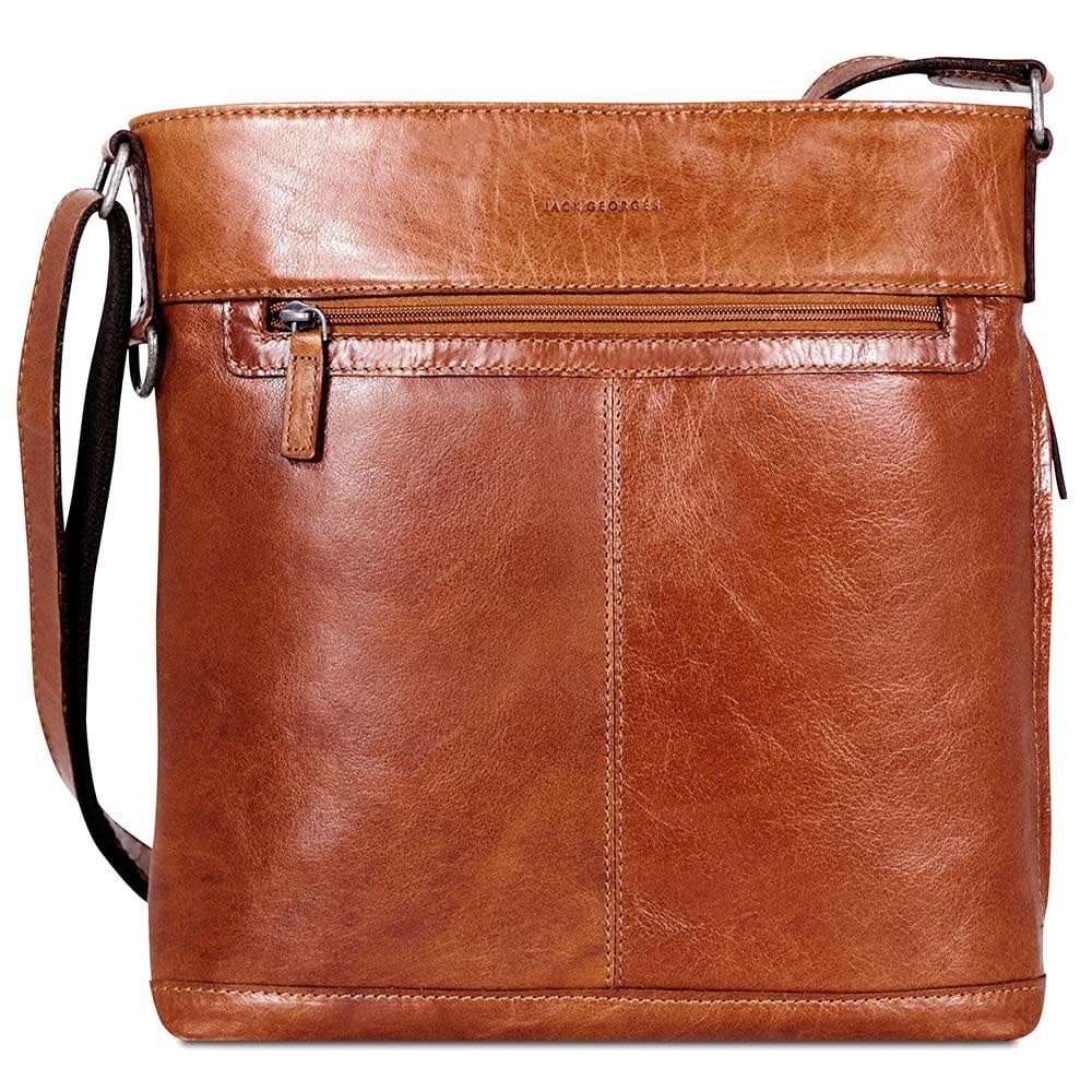 Jack Georges VOYAGER LEATHER PHONE HOLDER CROSSBODY (7670)