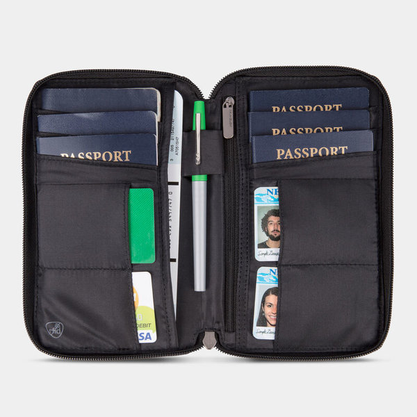 Travelon RFID Blocking Multi-Passport Holder (83100) - Urban Traveller