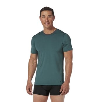 MEN'S AMP LITE SHORT SLEEVE, CHARCOAL (Y421026-018) - Urban Traveller