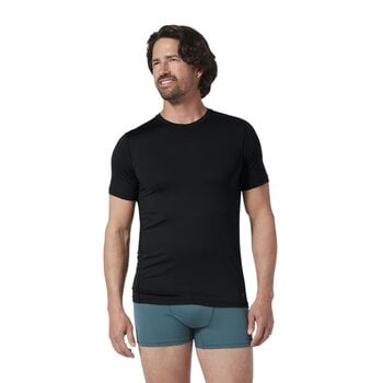 ROYAL ROBBINS MEN'S READYDRY CREW SHORT SLEEVE, JET BLACK (Y411016-037)