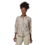 ROYAL ROBBINS WOMEN'S EXPEDITION II 3/4 SLEEVE, CREME SIMMER (Y322024-130)