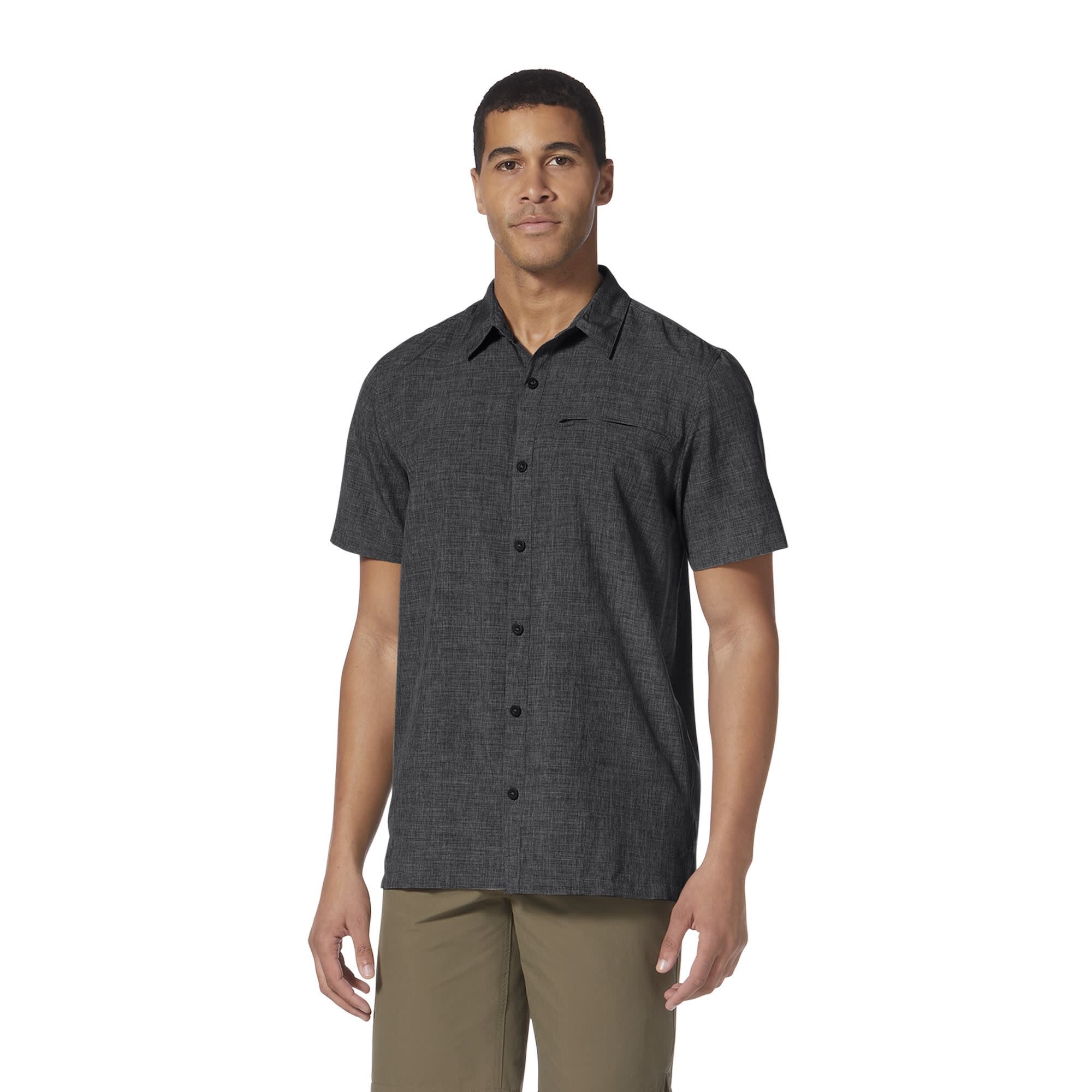 Ike Button-Up Shirt by rofeeak - Men's Short Sleeve Shirts - Afrikrea