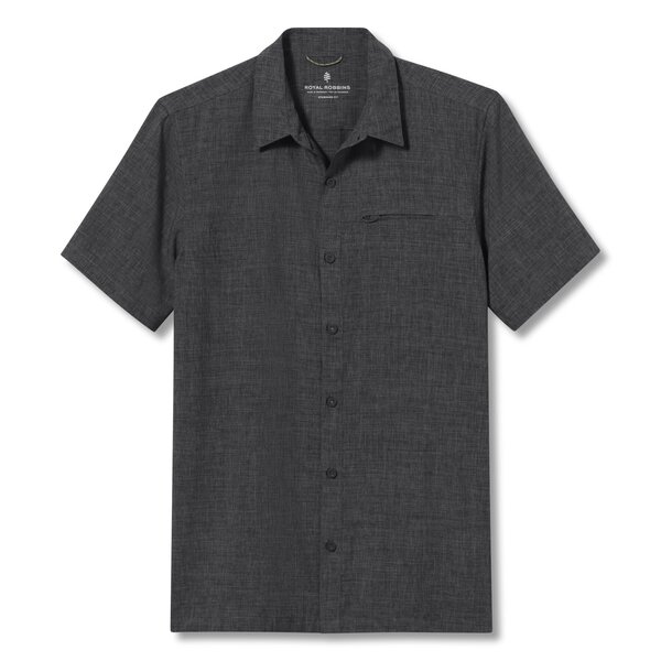 MEN'S AMP LITE SHORT SLEEVE, CHARCOAL (Y421026-018) - Urban Traveller