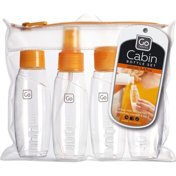 GO TRAVEL CABIN BOTTLE SET, ORANGE (658)